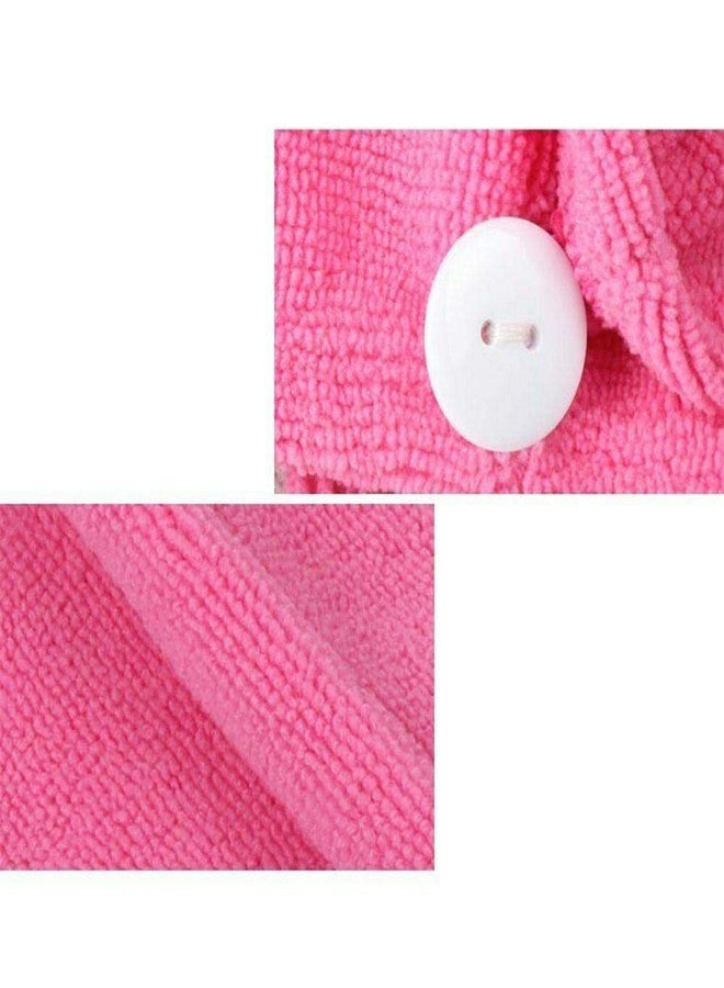 Orcoa Hair Wrap Towel,Instant Dry Hair Towel,Microfiber Hair Towel with Button,Quick Dry Hair Towel for Women,Hair Turbans for Wet Hair (Mixed Colours) (Pack of 2) - Image 5