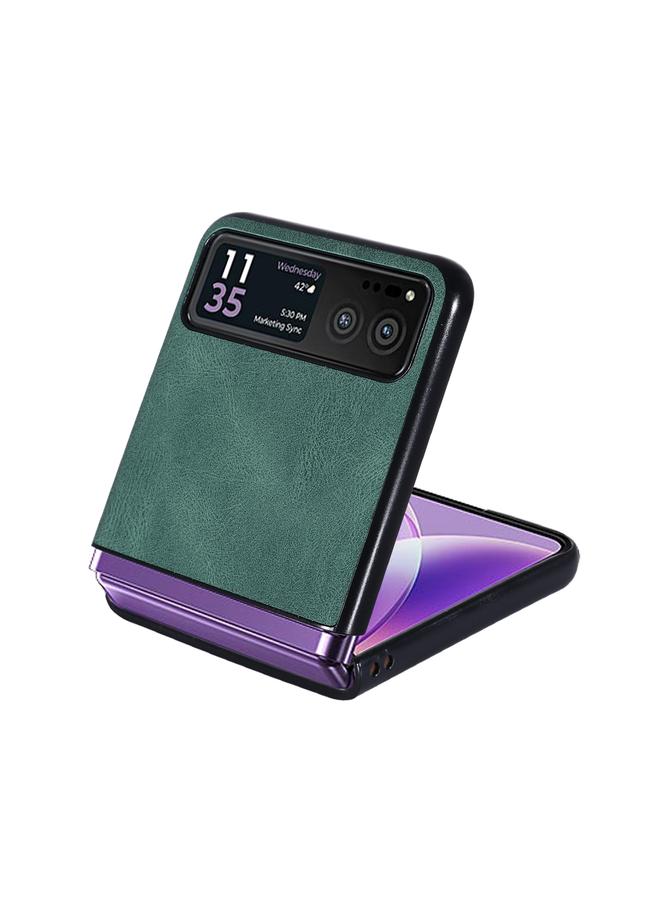 S-TOP Case For Motorola Razr 40 Classic Leather + PC Phone Case - Image 4