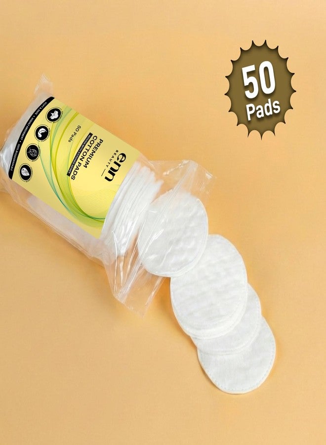 إن فوط قطنية منسوجة من إي إن إن بيوتي، قطن ناعم، خالٍ من الوبر، وماص، 50 قطعة - Image 2