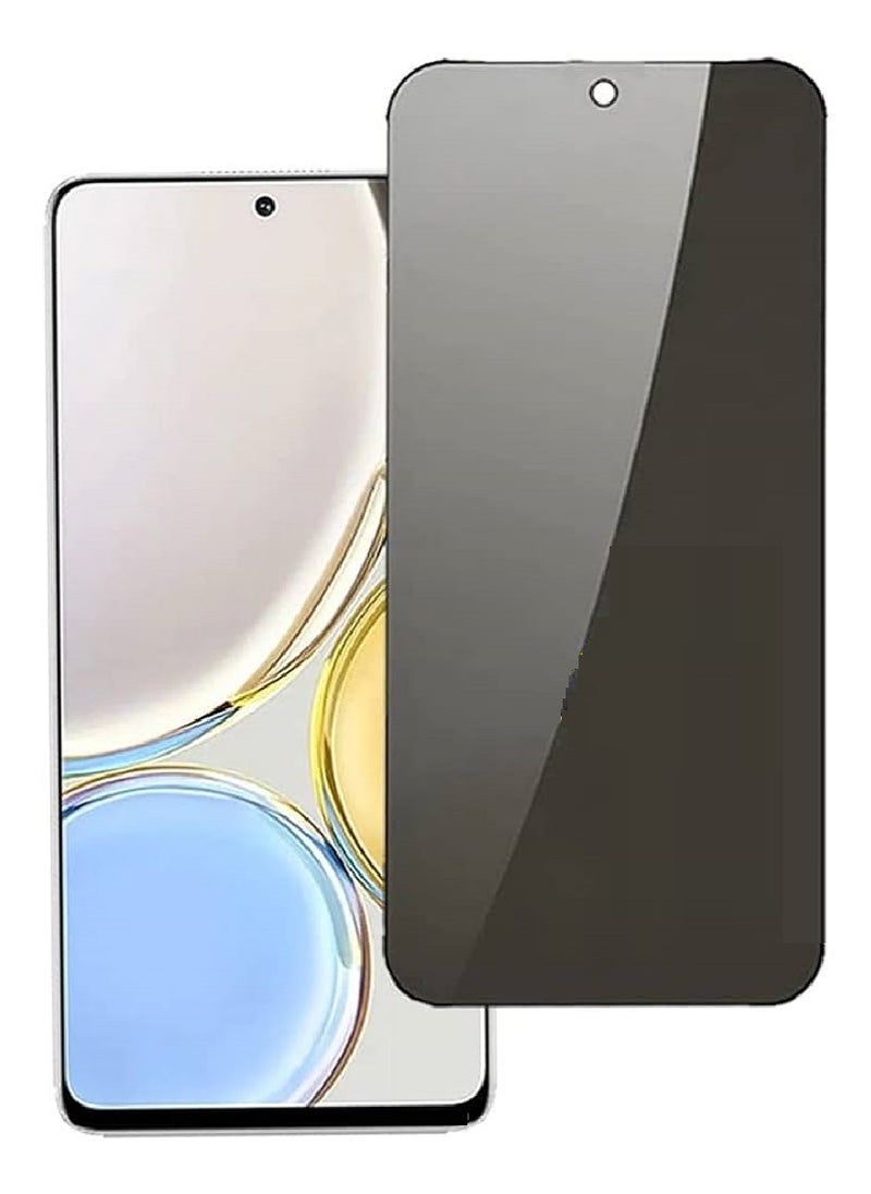 we3 Tempered Glass Screen Protector Anti-Spy Privacy Designed For Honor X9 Full Glue Edge to Edge Full Screen Coverage And Bubble Free - Image 1