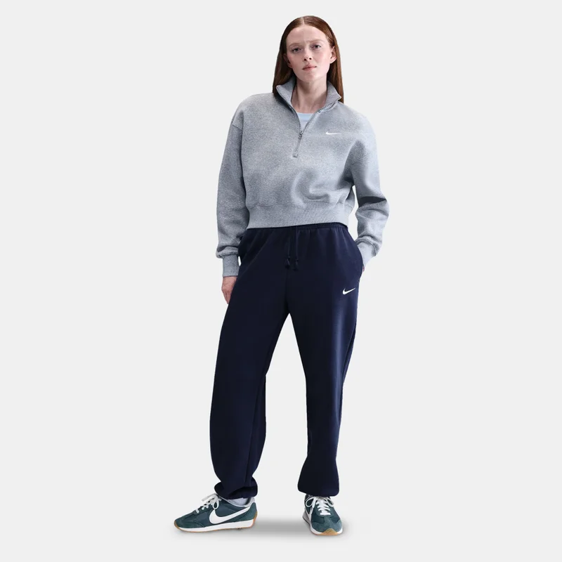 Nike navy Women's Sportswear Phoenix Fleece Sweatpants for Women | Best Price UAE