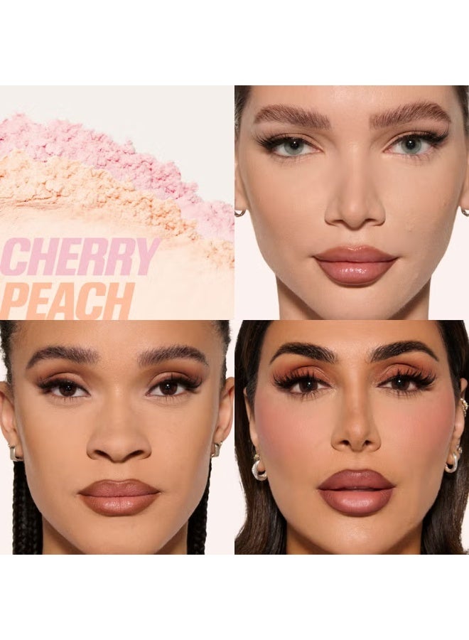 Houda Huda Beauty Easy Bake Duo Loose Powder-Cherry Peach - Image 4