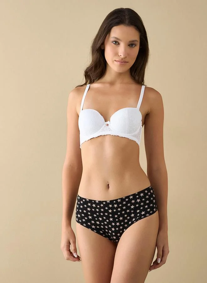 سبلاش فيڤ سروال بيكيني بطبعة نجوم شاملة