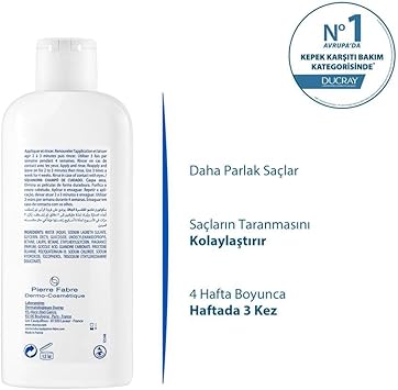 Ducray Squanorm AntiDandruff Treatment Shampoo Dry Dandruff 200 ml - Image 3