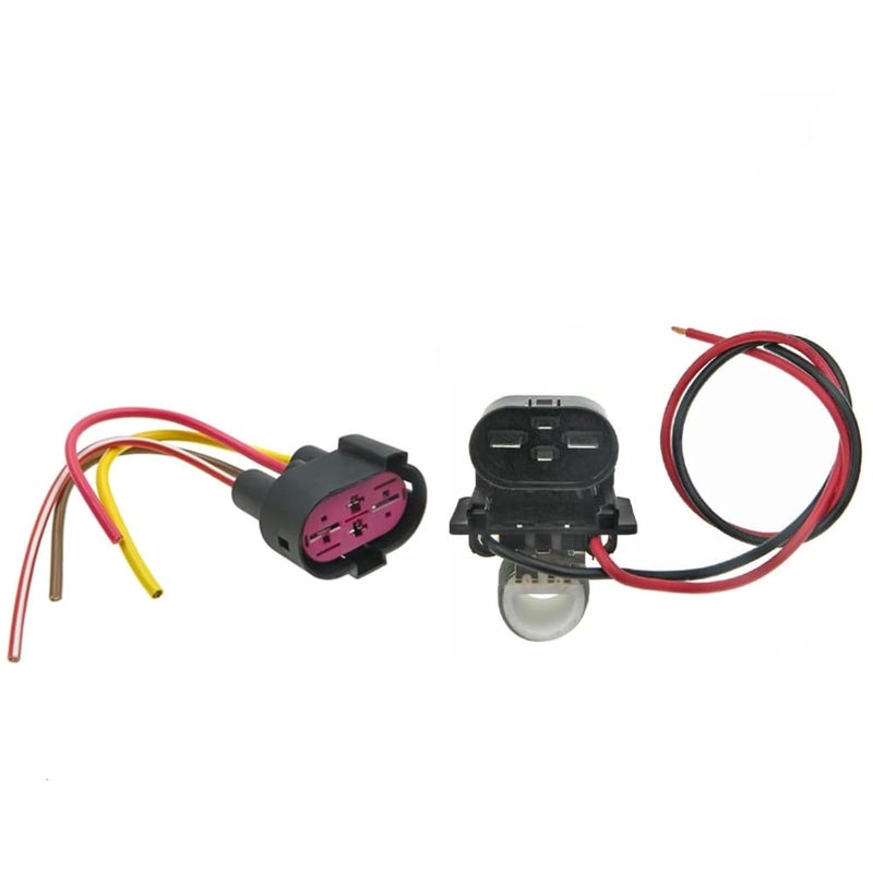 HWATPS Radiator Fan Blower Motor Resistance with Plugs for Chevrolet Cruze - Image 1