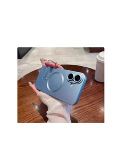 Phone Case for iPhone 14 pro Magnetic Case [Adaptation with Magsafe] Matte Luxury Soft Metallic Luster Design for iPhone 14 pro  with Camera Protector-mintgreen