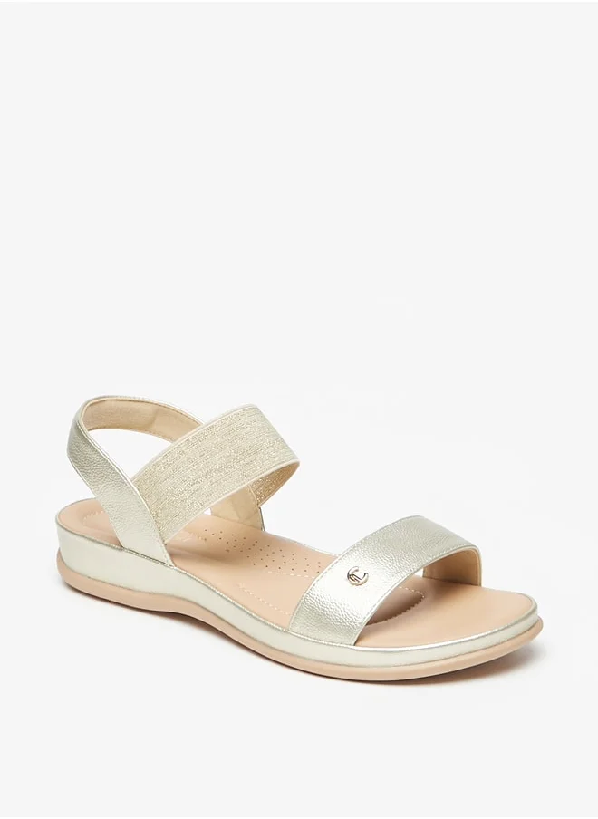 لو كونفورت Women Strappy Slip-On Flatform Sandals