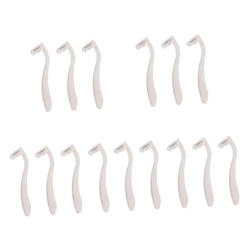 15Pcs Portable Hair Trimmer For Women Underarm Leg Bikini Hair Removal - Image 1