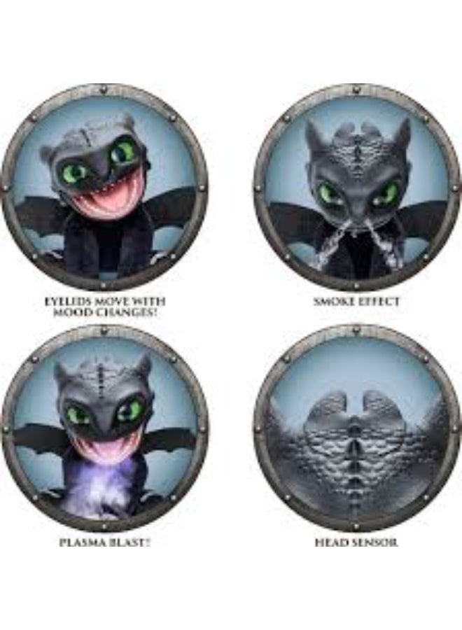 How to Train Your Dragon كيفية تدريب تنينك الحقيقي توثلس دمى إلكترونية HTTYD-1001-01 - Image 3