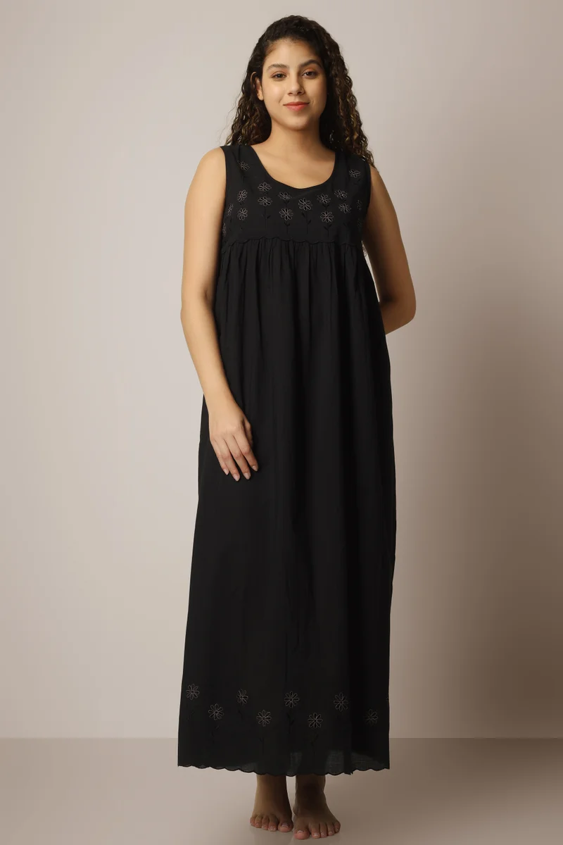 After Dark Sunflower, Black Nightdress