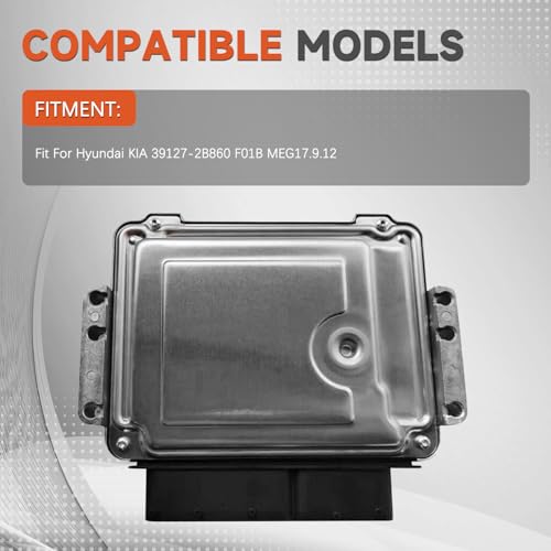 COPACHI Engine Computer Unit Board 39127-2B860 391272B860 Compatible with Hyundai KIA F01B MEG17.9.12 ECU ECM Does not come with programming, requires additional programming - Image 3