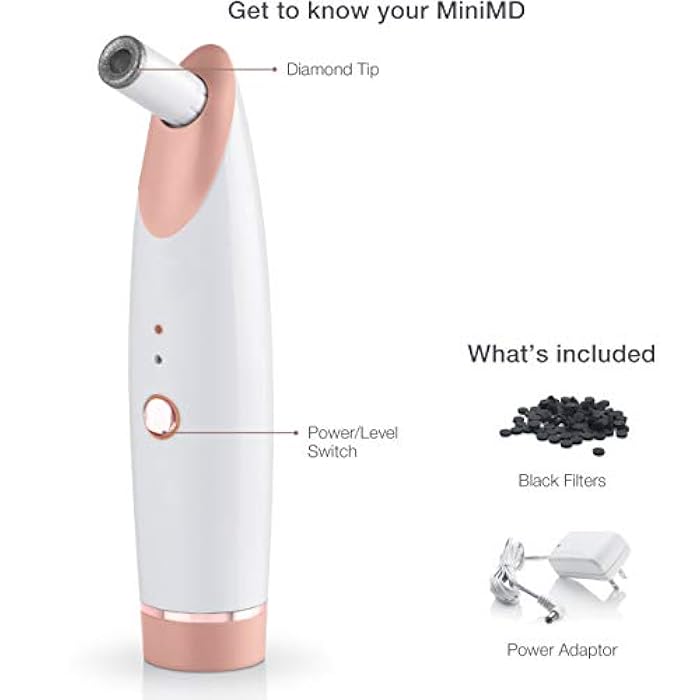 Trophy Skin MiniMD - Mini Handheld Microdermabrasion System - Improves Texture and Skin Tone - Image 2