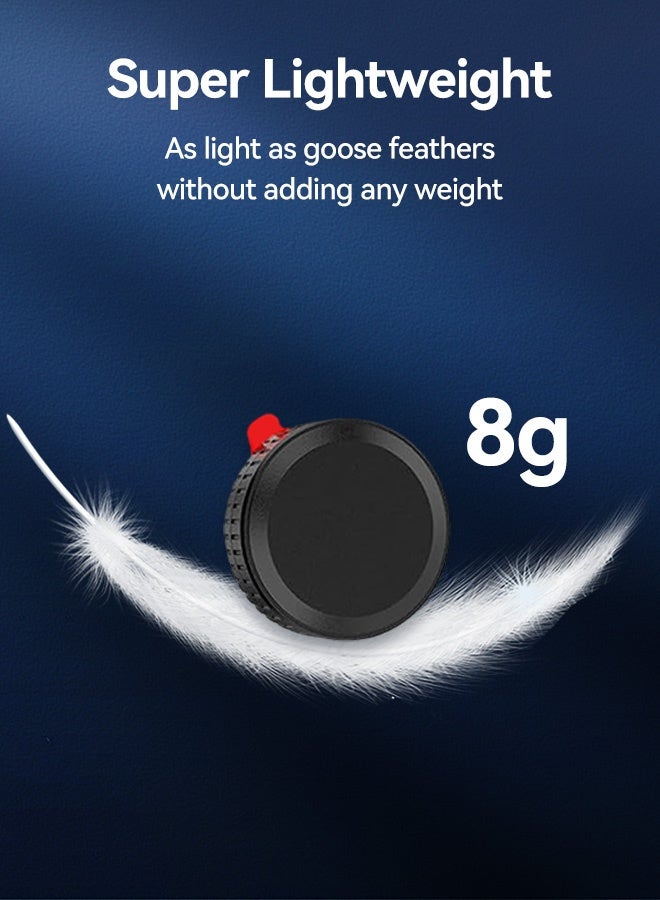 Tersely [2-Pack] IPX8 Waterproof Airtag Holder Case Cover with Ultra Adhesive Sticker - Mount for Bike, Wallet, TV Remote, Drone, Camera, Luggage & More (Black) - Image 4