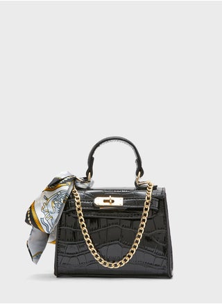 Mini Handbag with Scarf Detail - pzsku/ZD0361B91873712277763Z/45/1746746745/00f4bcb1-ca1a-4d6f-ac8e-0ab3e51f6b1a