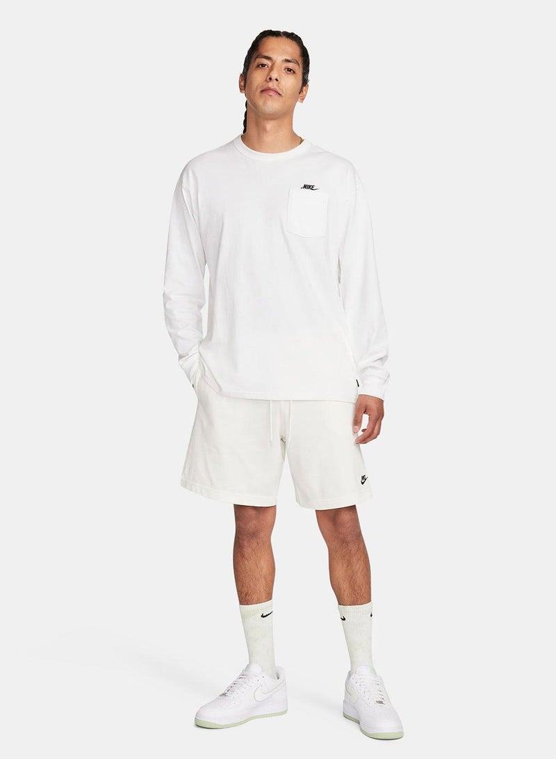 نايكي شورتات نايكي كلوب الرجالية المحبوكة - Image 4