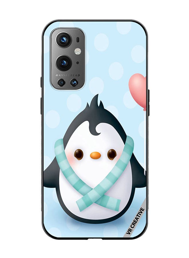VR CREATIVE Protective Case Cover For OnePlus 9 Pro Baby Penguin Design Multicolour  - Image 1