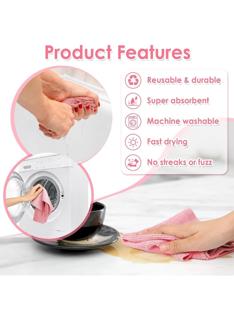 20-Piece Fabric Kitchen Towel Box - 20x20 cm - multicolor - Image 2