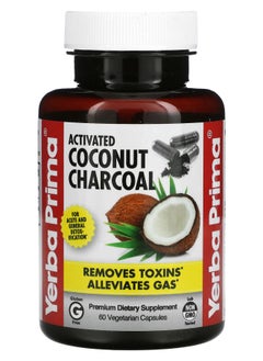 Activated Coconut Charcoal 60 Vegetarian Capsules - pzsku/ZD03672764534A8889F8AZ/45/_/1728489355/6447074e-fe32-4b25-854b-75518db27072