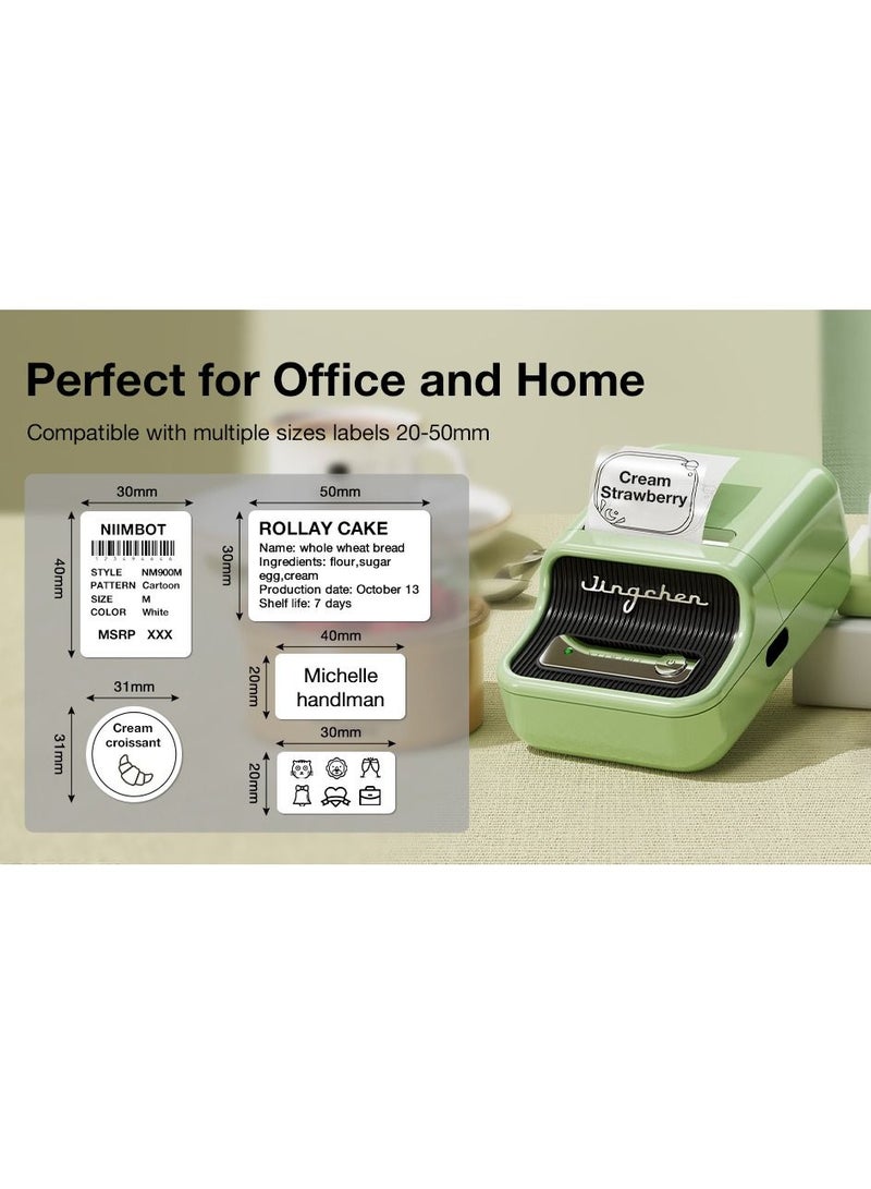 NIIMBOT Niimbot B21 Portable Wireless BT Thermal Label Maker Sticker Printer with Rfid Recognition Great for Supermarket Clothing Jewelry Retail  - Image 3