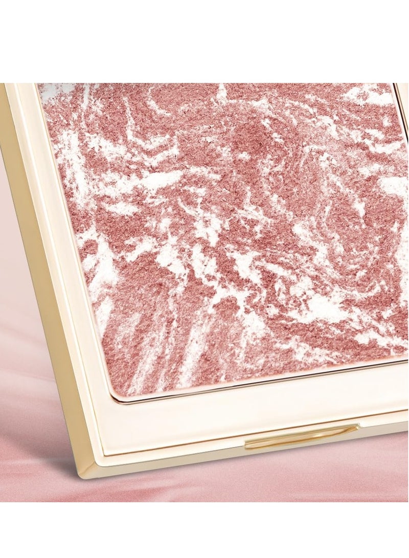 CATKIN Blusher for Cheeks Make Up Coral Pink Peach powder blush Shimmering Blush Creates a Lightweight Natural Finish 10g - Image 4