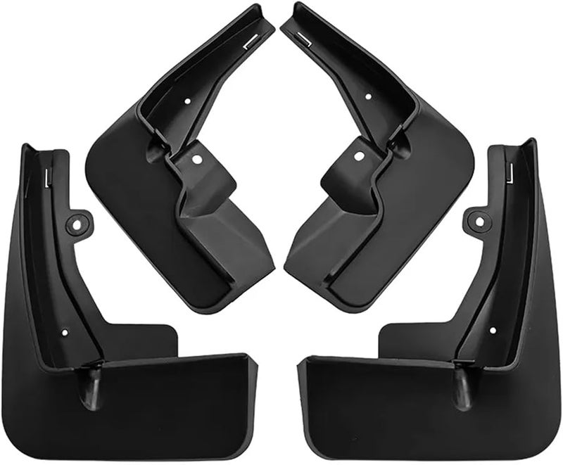 Peugeot 2008 2020 2024 Car Mud Flaps Splash Guards Set of 4 Black - Image 2