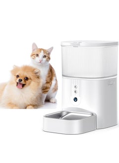 Cat Dog Pet Feeder, Automatic Cat Feeder with 1080P Camera, Pet Food Dispenser for Cats and Dogs, WiFi Smart Feeder, 3L Large Capacity, with Two-Way Audio, App Control, Timer Feeder, Recorder for Timed Feeding - pzsku/ZD036D960A544F62BADB0Z/45/_/1734948774/1e8891d8-0411-4456-a0c3-80dc7fc8352e