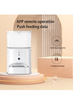 Cat Dog Pet Feeder, Automatic Cat Feeder with 1080P Camera, Pet Food Dispenser for Cats and Dogs, WiFi Smart Feeder, 3L Large Capacity, with Two-Way Audio, App Control, Timer Feeder, Recorder for Timed Feeding - pzsku/ZD036D960A544F62BADB0Z/45/_/1734948775/ecf9a1ed-2048-4815-b623-98b88d65501c