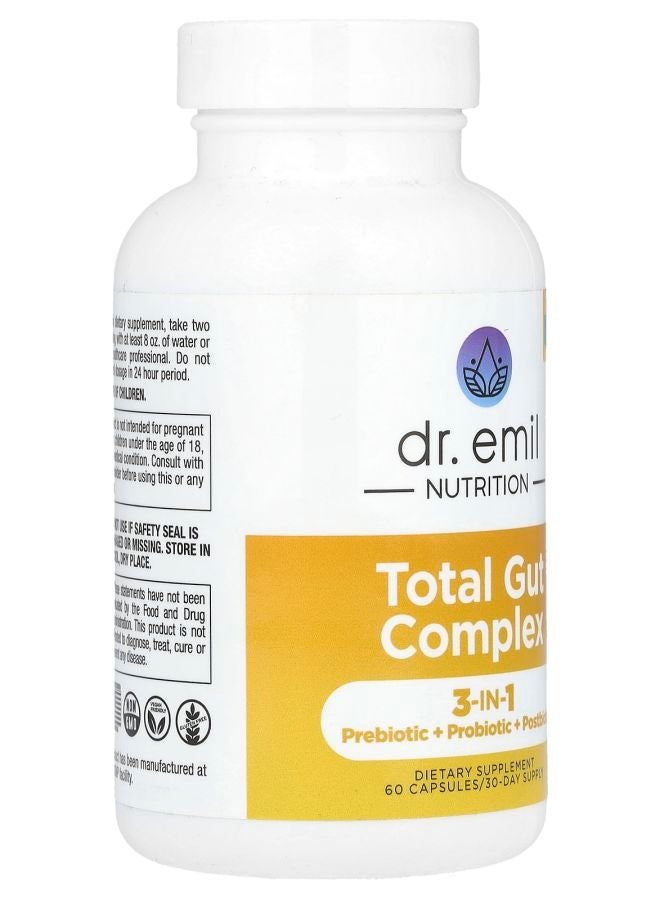 DR EMIL NUTRITION Total Gut Complex 60 Capsules - Image 2