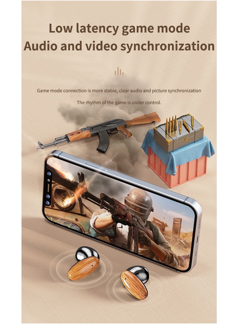 SAB - M35 TWS BT 8D Wireless Touch Control Earphones With 2000mAh Magnetic Charging Case - Image 1