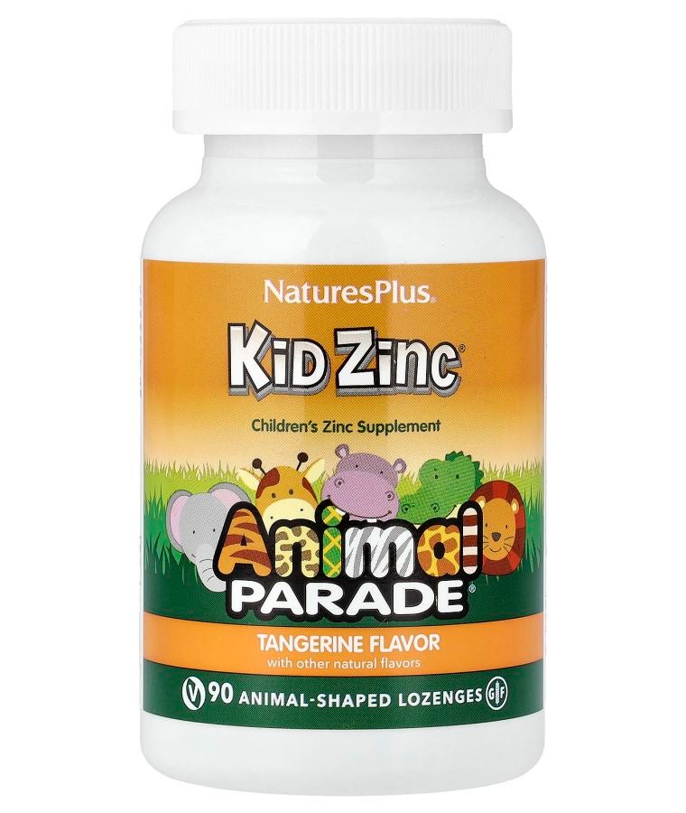 Animal Parade® Kid Zinc® Tangerine 90 Animal-Shaped Lozenges