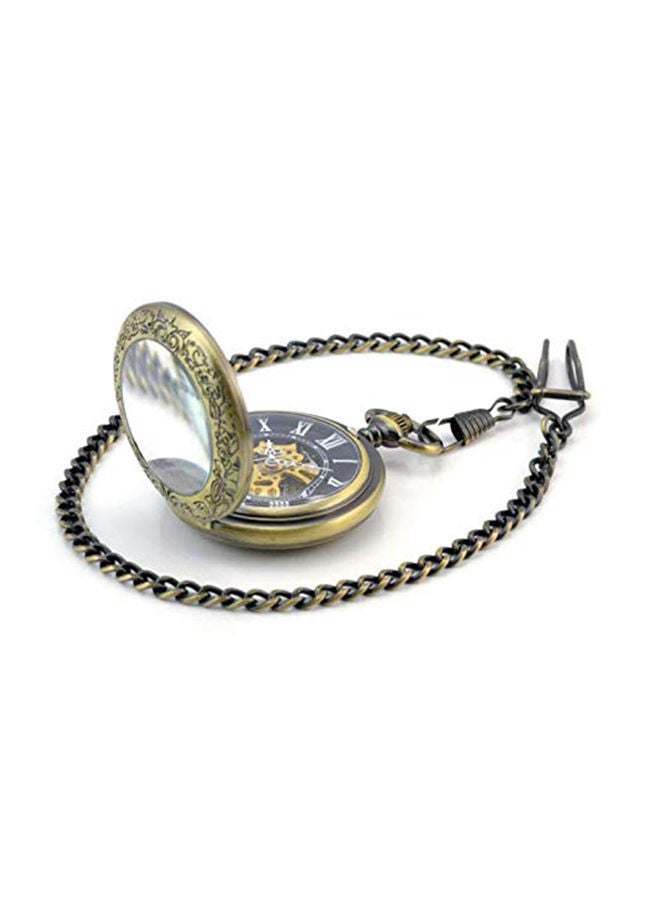 NIBEMINENT Analog Roman Number Pendant Pocket Watch PC8899A - Image 2
