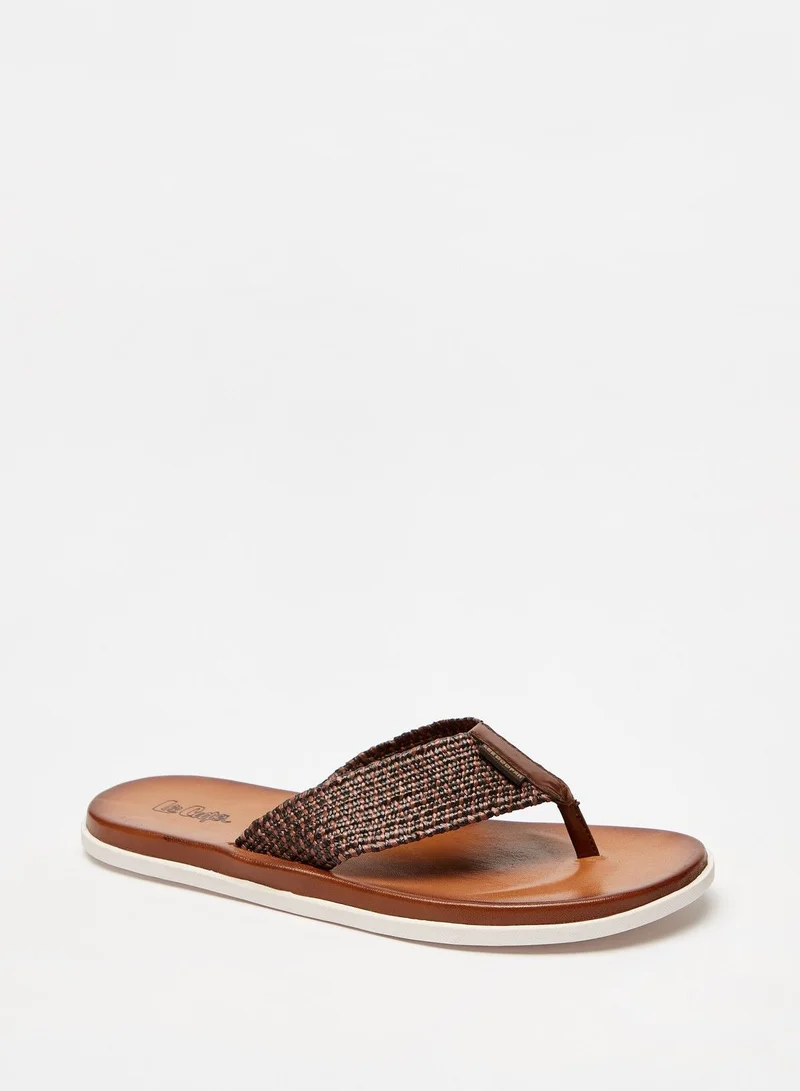 Lee Cooper Lee Cooper Men's Textured Slip-On Thong Sandals