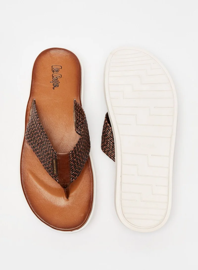 Lee Cooper Lee Cooper Men's Textured Slip-On Thong Sandals
