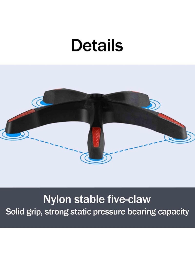 rayze Gaming Chair Adjustable Computer Chair Pc Office Pu Leather High Back Lumbar Support Comfortable Armrest Headrest 82X29X59 Cm - Image 5