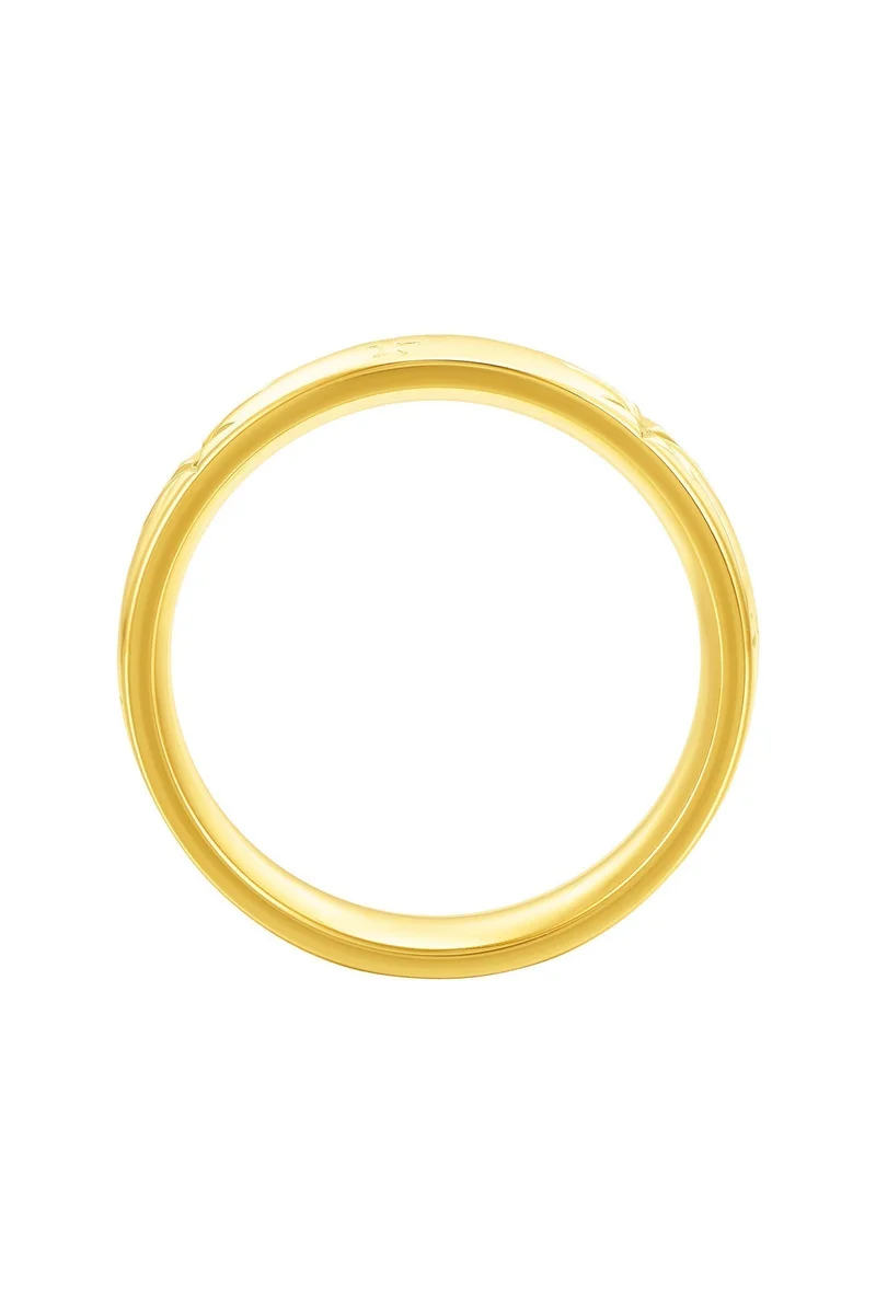Police  Galaxy Gold Plated Ring for Women 52mm for Women | Best Price UAE