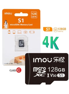 IMOU Micro SD Card 128 GB Class 10 Ultra High Speed up to 100MB/s UHS-I, Micro SD SDXC Card for Smartphone, Tablet, Security Camera, Switch, Game Consoles and etc.  - Image 1