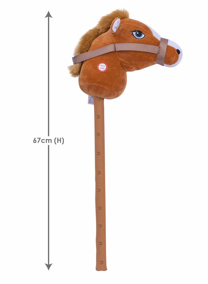 ADDO Addo Pitter Patter Giddy Up Horse, Battery Operated | Plush Head | With Horse Sound Effect | Riding Horse | Gift for Kids and Toddlers  - Image 3