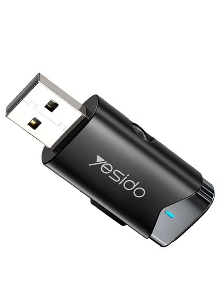 Yesido USB Transmitter Wireless Aux Adapter Audio Receiver  - Image 2