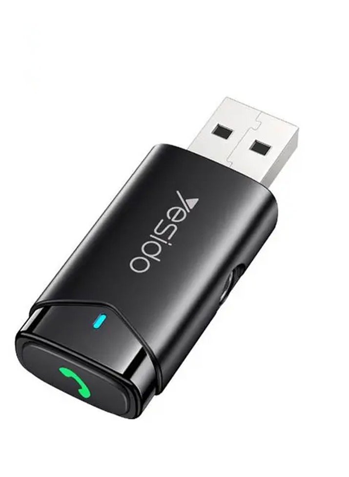 Yesido USB Transmitter Wireless Aux Adapter Audio Receiver  - Image 4