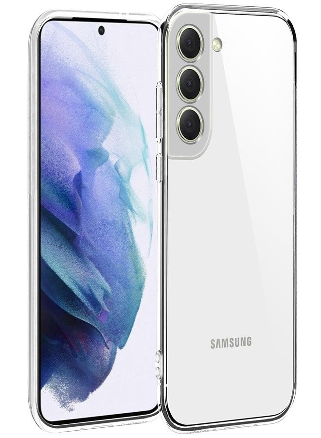 TENOC Phone Case Compatible with Samsung Galaxy S21 5G 6.2-Inch, Crystal Clear Ultra Slim Cases Soft TPU Bumper Protective Cover - Image 1