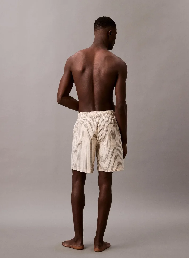 Calvin Klein Jeans Relaxed Cotton Poplin Shorts