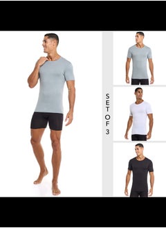 Hanes OSSCW3 Crewneck T-Shirt Mens Hanes P3 MRL Originals SuperSoft  - Image 4