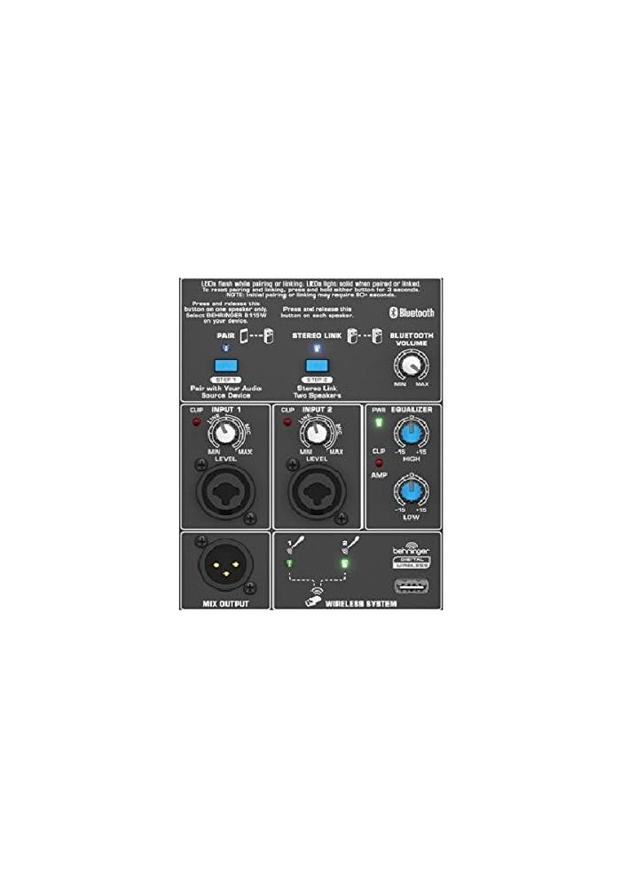 behringer Behringer B115W Active Speaker - Image 5