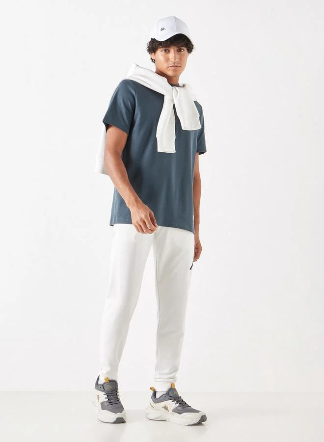 Kappa Kappa Graphic Print T-shirt with Short Sleeves