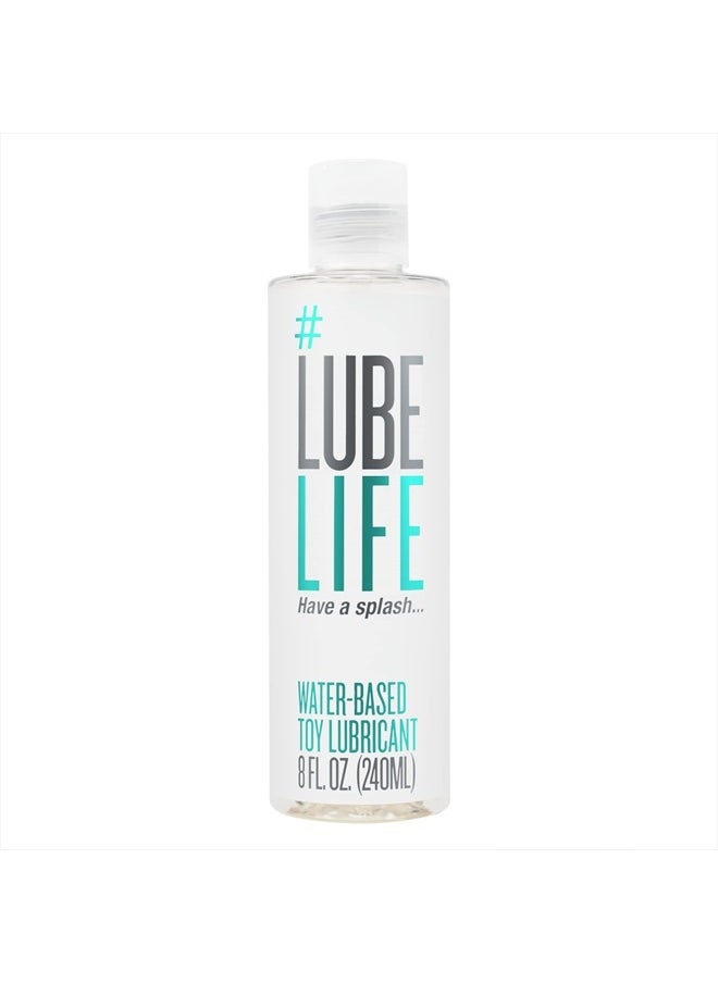 #LUBELIFE Water-Based Lubricant, Women and Couples, Non-Staining, 8 Fl Oz  - Image 1