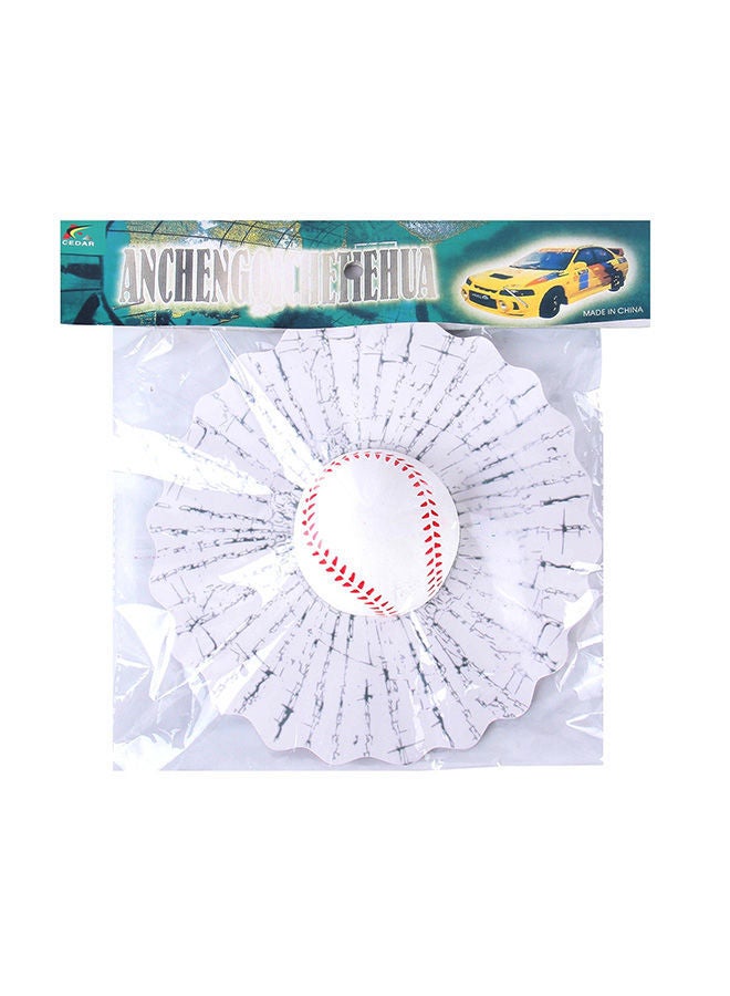 نيبمينينت ملصق بتصميم مبتكر ثلاثي الأبعاد على شكل كرة رياضية لتزيين نافذة السيارة - Image 3