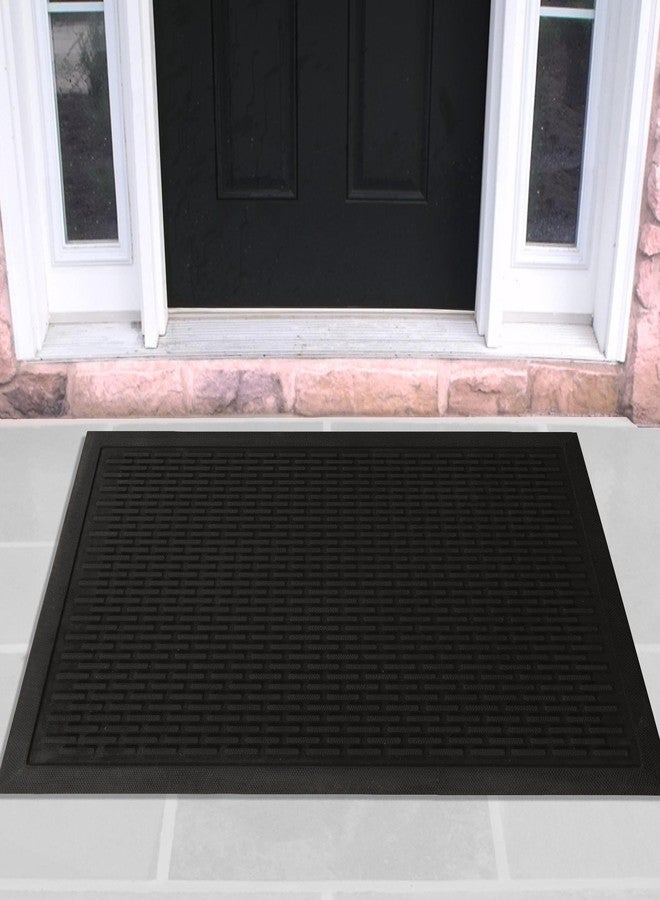 Sweet Home Stores Sc Rubber Doormat, Black, 24" X 36" - Image 2
