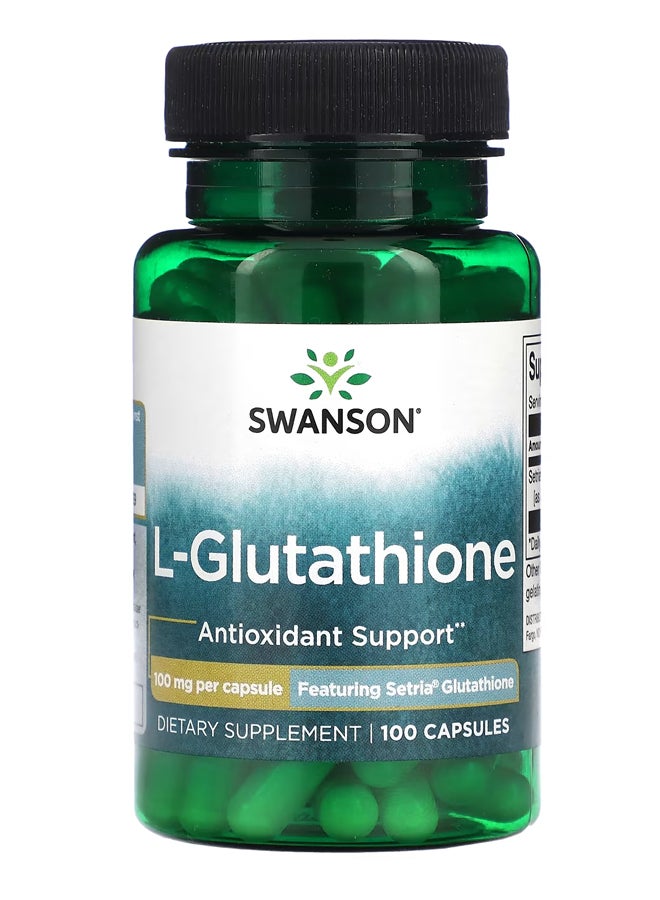 سوانسون ل-جلوتاثيون ، 100 ملجم ، 100 كبسولة