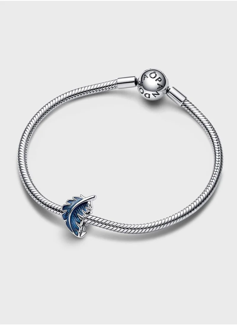 PANDORA Feather Sterling Silver Charm