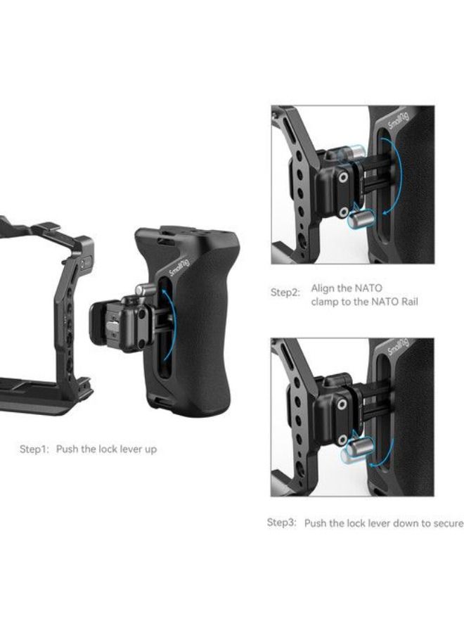 SmallRig Snap-on Quick Lock NATO Side Handle 4017 - Image 5